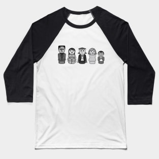 Cute and Spooky Little Family Baseball T-Shirt